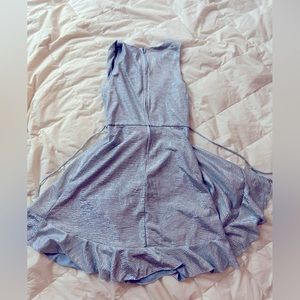Pastel Baby Blue Mini Dress